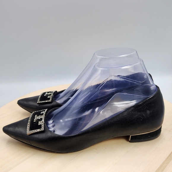 Tory Burch Gigi Embellium Pumps 6.5M - Picture 3 of 16